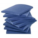 Set 8 x Cinema Round Premium Albastru (Blue)